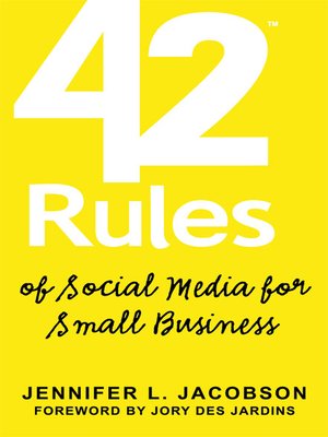 cover image of 42 Rules of Social Media for Small Business